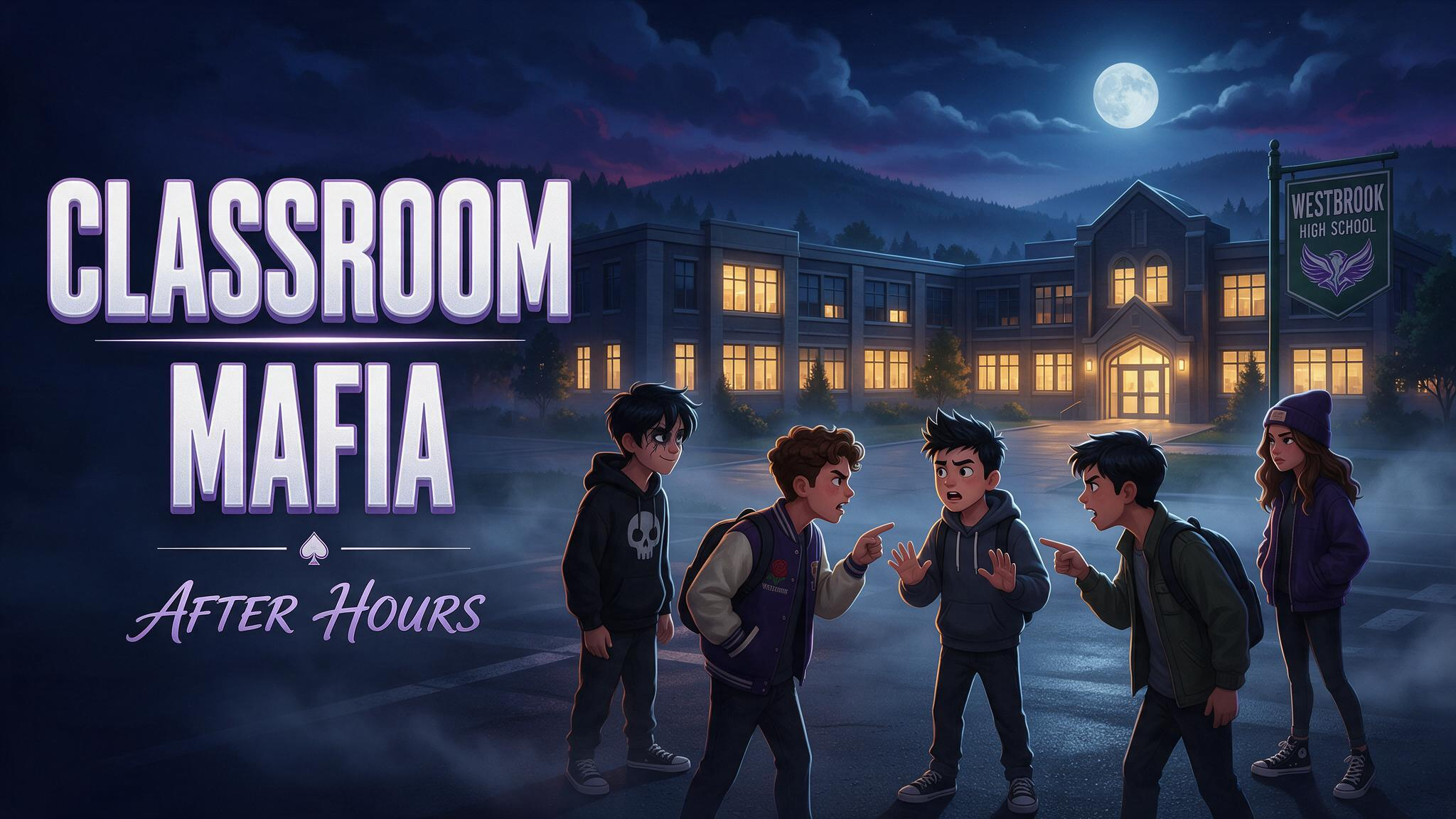 Classroom Mafia: After Hours coming soon cover art