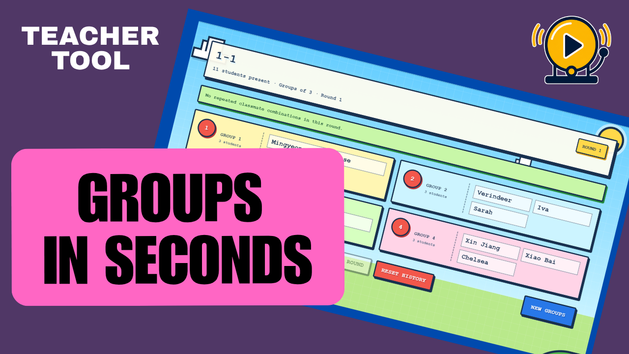 Pair and Group Generator